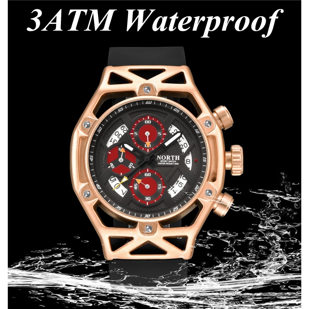 NORTH Jam Tangan Analog Kasual - 7710