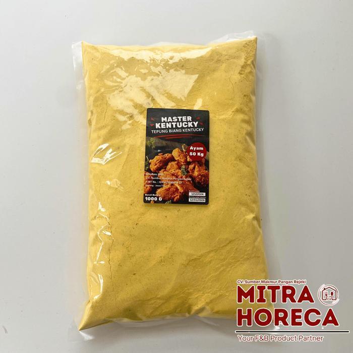 MASTER KENTUCKY Tepung Premix Biang Fried Chicken Crispy Premium 1kg Ayam - 1000 G