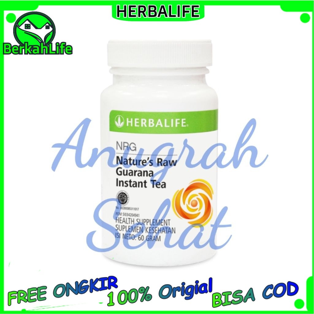 Herbalife Nutrition NRG Teh Instan Penambah Energi Dan Stamina NRG Tea (nrg tea murah) (teh nrg mura