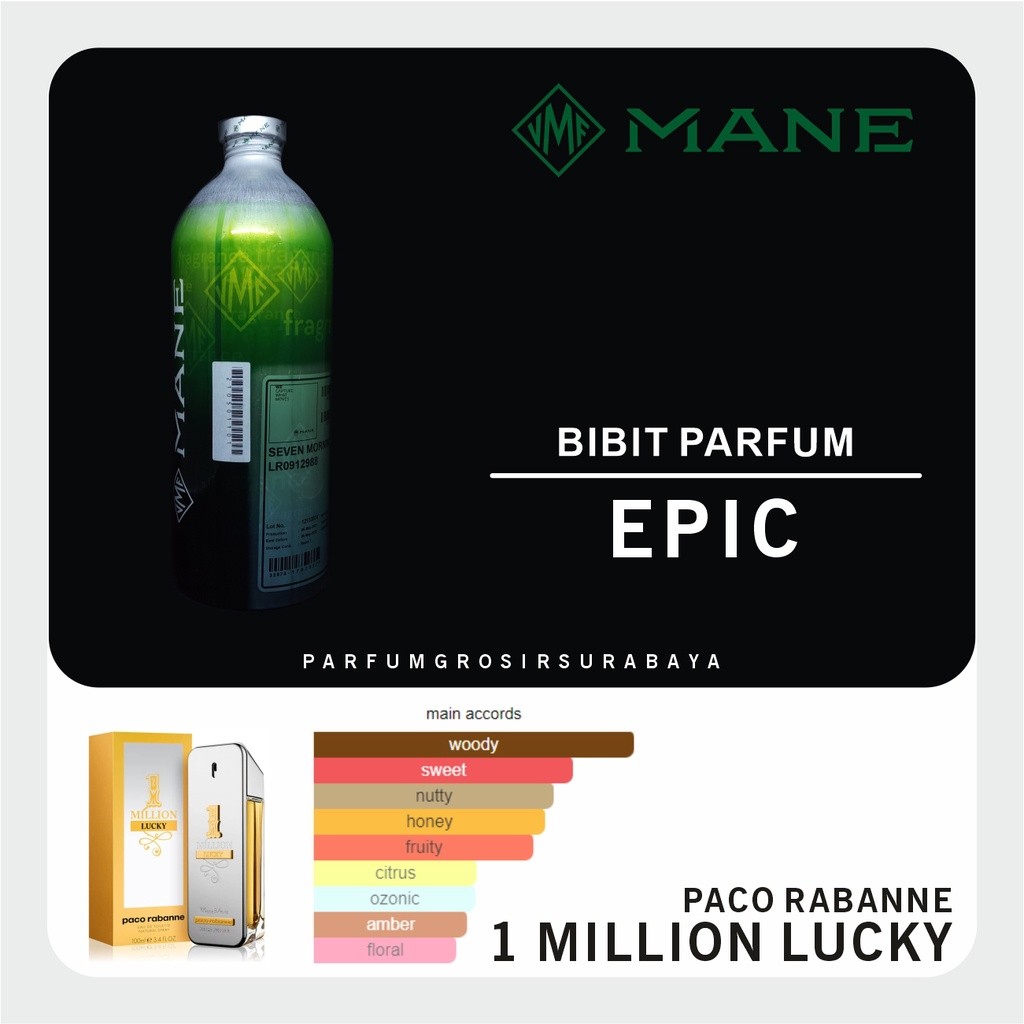 [PGJ] Bibit Parfum - 1 Million Lucky | Produk MANE | Segel 1Kg