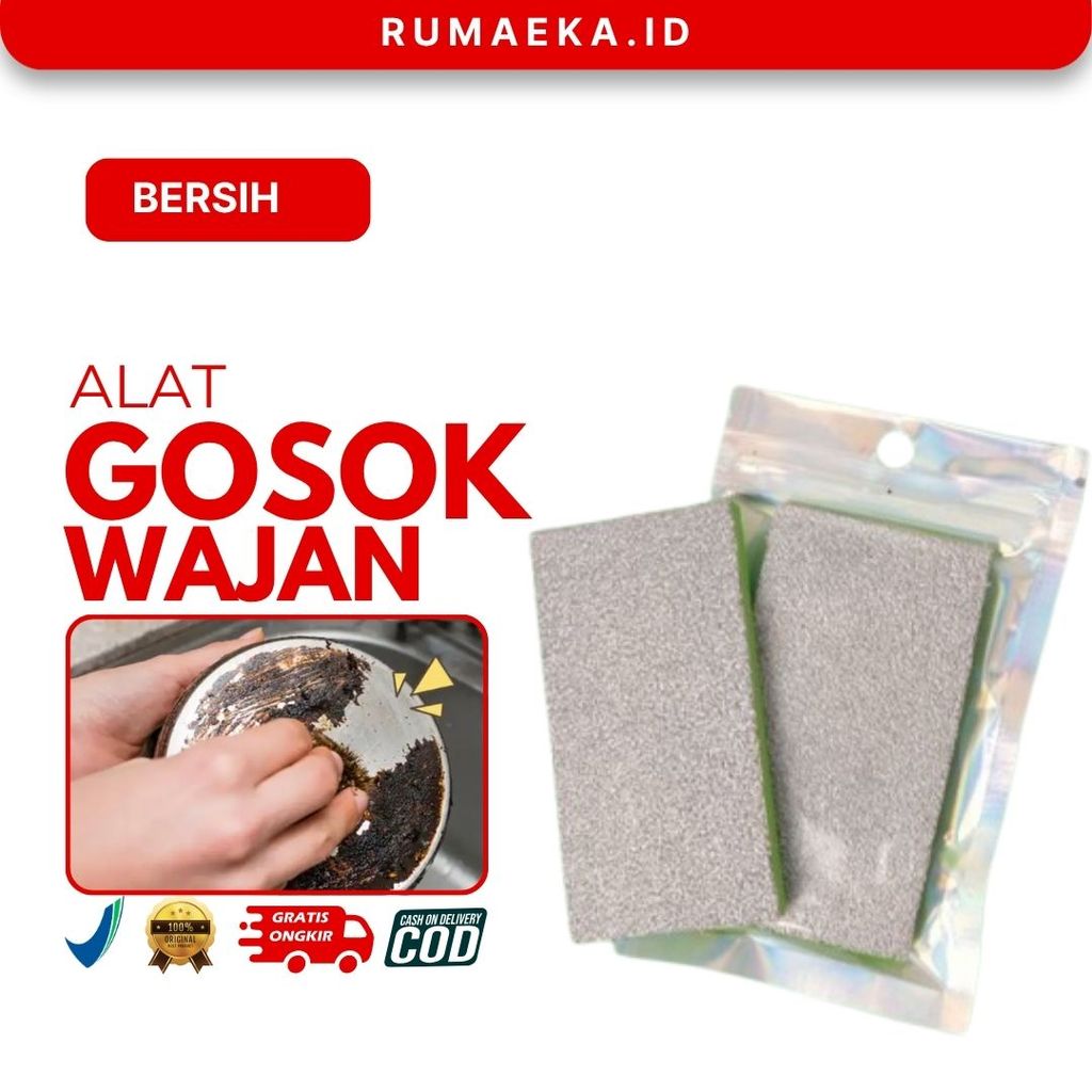 Pembersih Wajan dan Panci Gosong | Gosok Dapur Praktis serbaguna