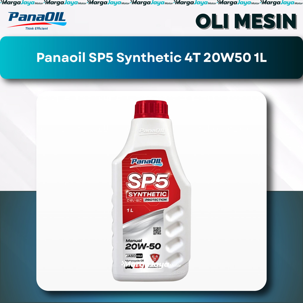 Panaoil SP5 Synthetic 4T 20W-50 1L