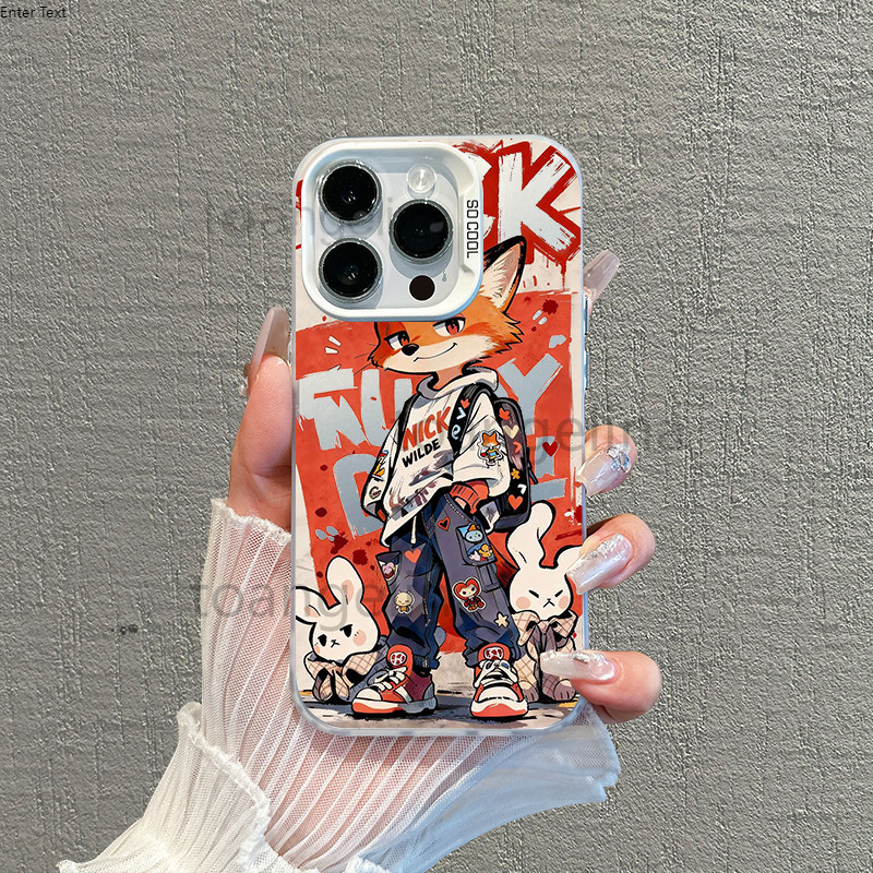 Casing HP Nick Zootopia Keren iPhone Max 12 PlusProMax 6 7Plus X 15 14 XR 13 XS 11 SE3 XS 6s 8 Plus 