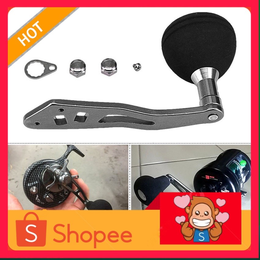 Single Handle Reel BC Eva - Handle Jigging Baitcasting - Repair for Baitcasting DIY - Power Fishing 