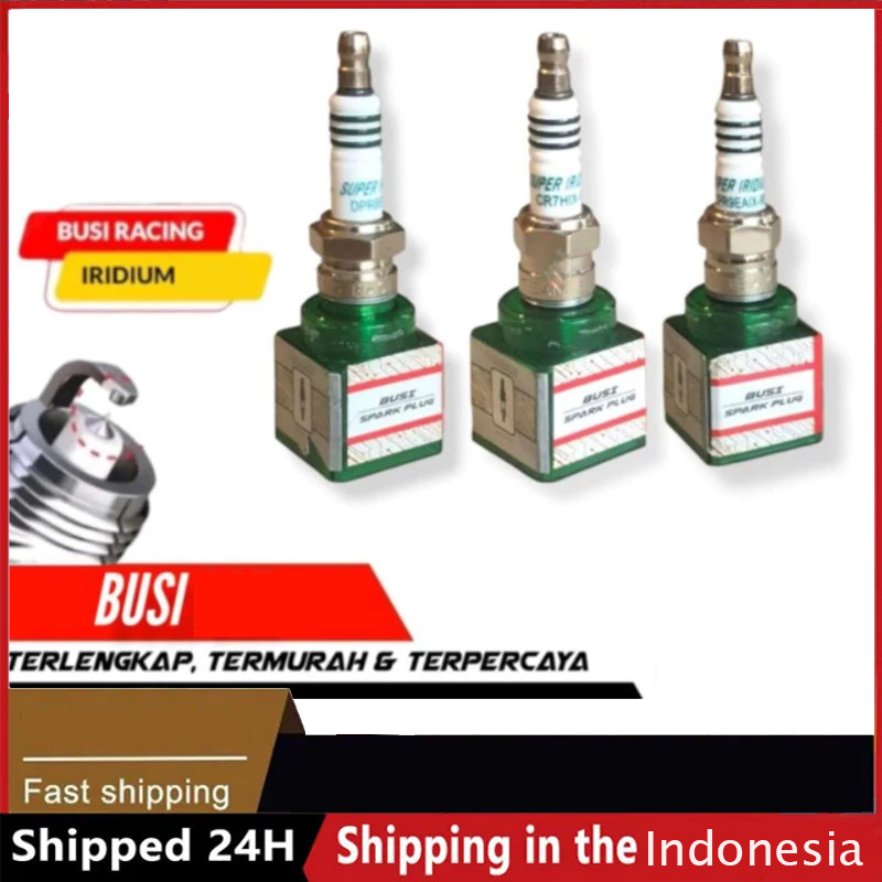 Busi Racing Iridium Vario PCX BEAT NMAX AEROX 155 MIO M3 Fino XRide ADV Semua Type Motor BUSI SUPER 