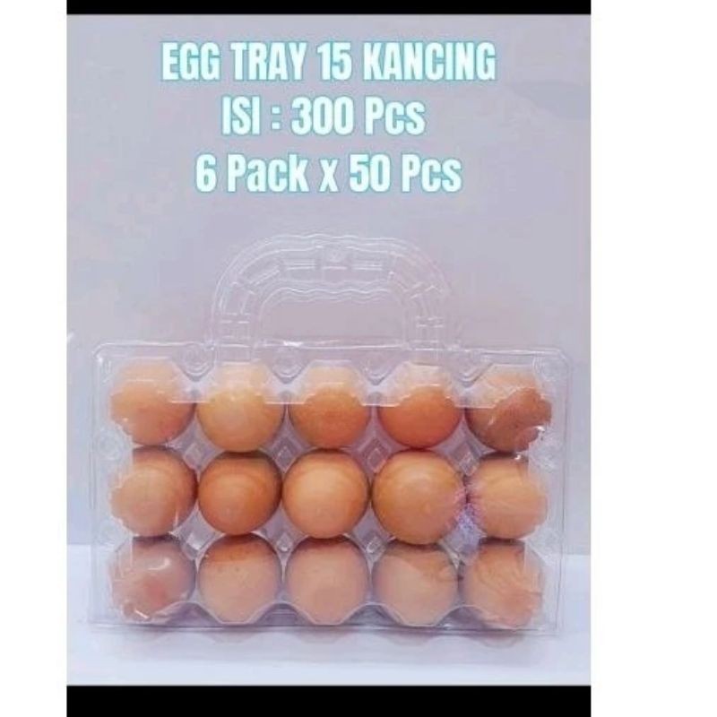 Mika Telur Tenteng Isi 15 Butir 25 Pcs Dengan Pengunci