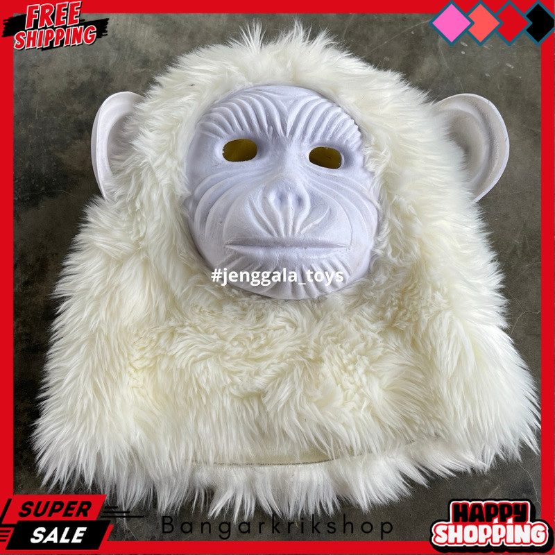 BS Topeng Monyet/Topeng Kera/Kostum Monyet/Ketek An 12.12