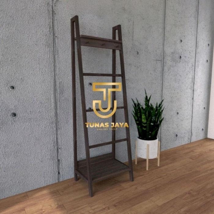 JF - Rak Mukena Rak  Ladder  Hanger  Rak Sajadah Mukena Mukena Minimalis  Tempat Mukena dan Sajadah 