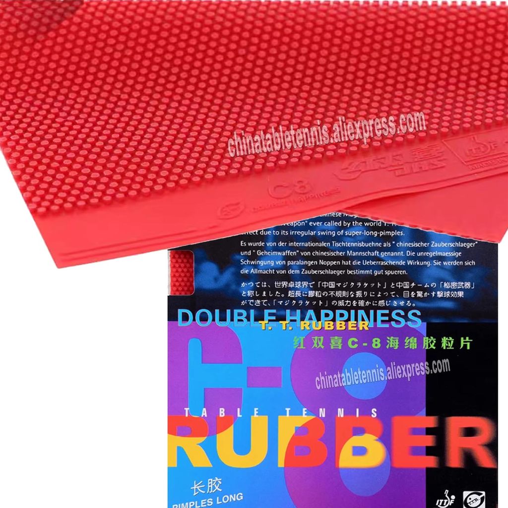 DHS C8 C 8 C8 Long Pimples Out Table Tennis PingPong Rubber rubber without Sponge