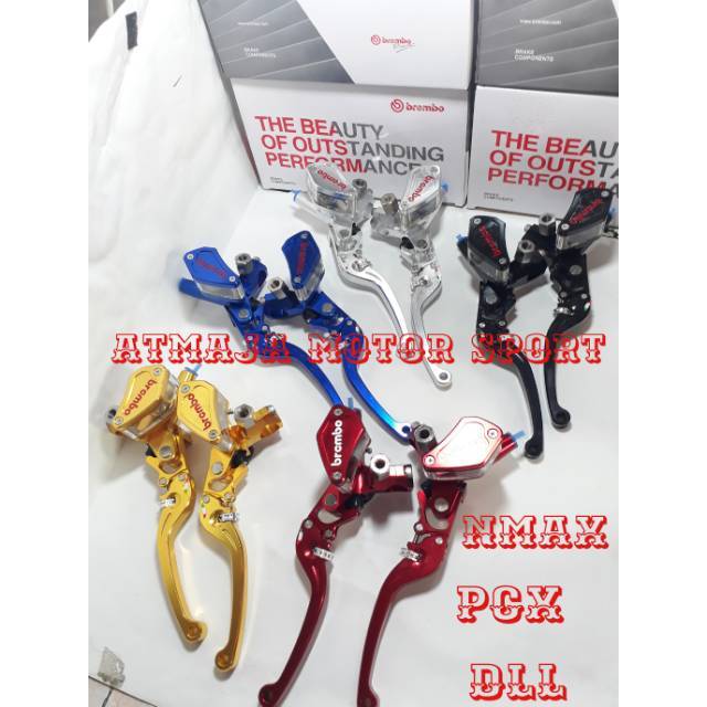 MASTER REM BREMBO SET FULL CNC YAMAHA NMAX-PCX DLL
