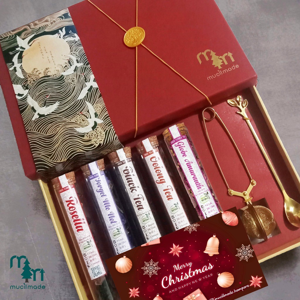 SET HAMPERS CHRISTMAS TUKAR KADO NATAL ULANG TAHUN BIRTHDAY HAMPERS ULTAH HADIAH ANNIVERSARY PACAR C