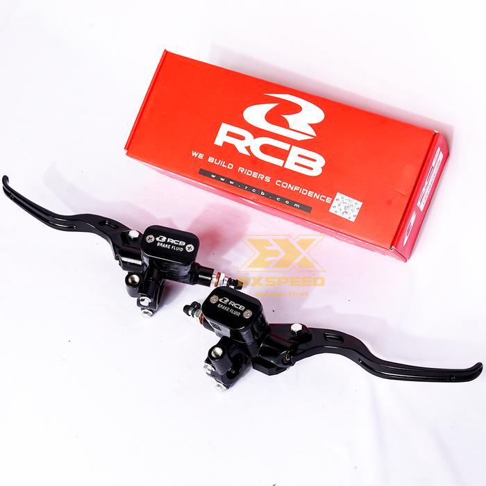 RCB MASTER REM E3 RCB 12.7MM 14MM KANAN KIRI SET HITAM - E3 14MM, KANAN