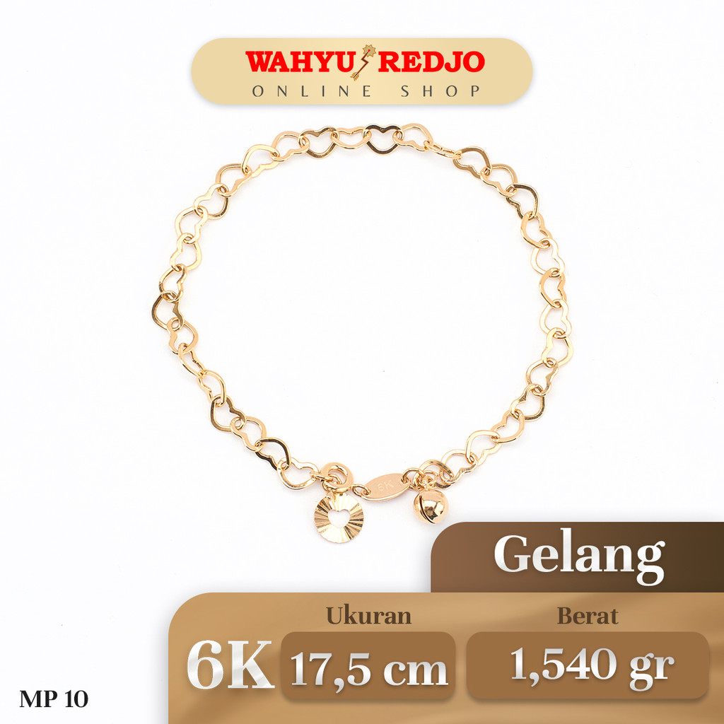 Gelang Emas Kadar 6K Wahyu Redjo GL-6K-30040157