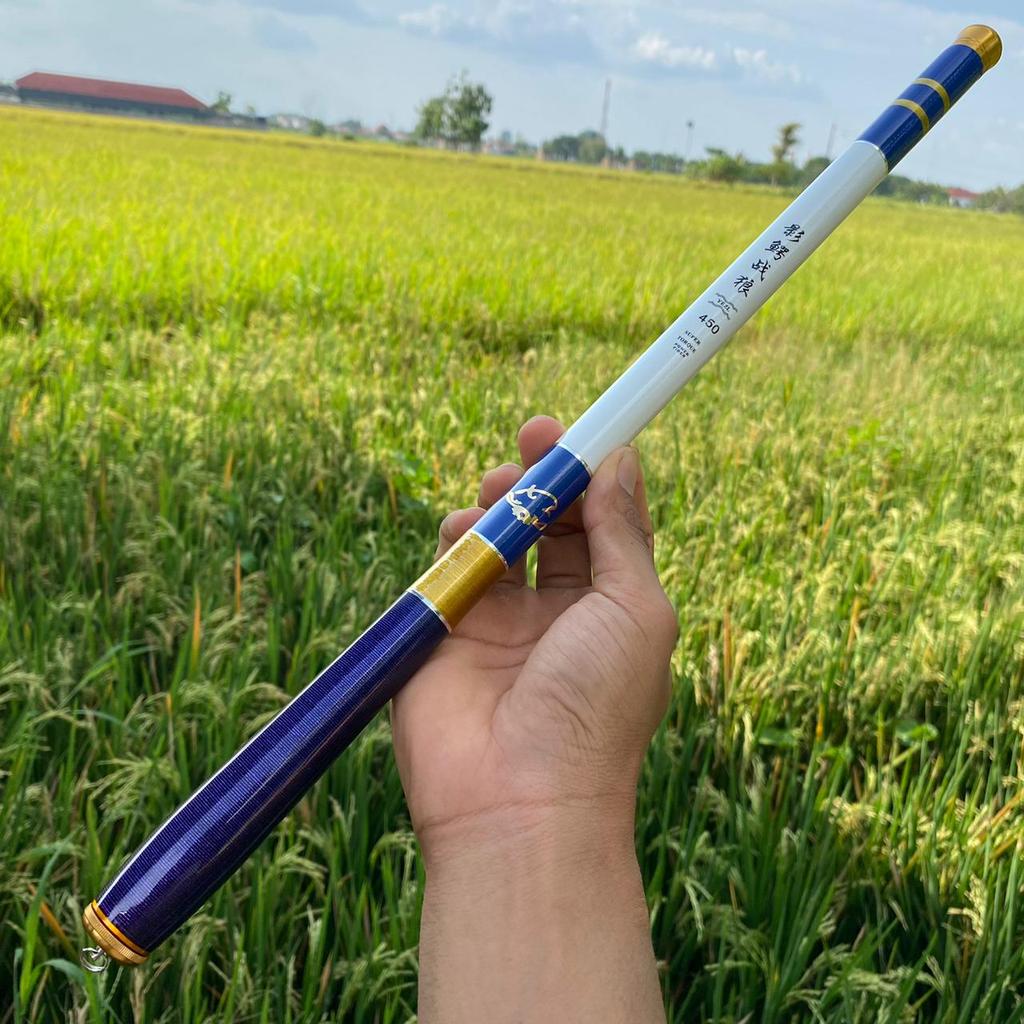 Joran Tegek Carbon Rawit Original China Ros Pendek Spek Lentur Harga Pelajar