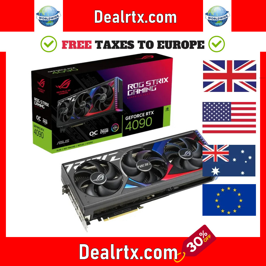Used Gaming GeForce RTX 4090 24GB GDRR6X 384-Bit HDMI/DP Nvlink Tri-Frozr 3 Ada Lovelace Aritecture 