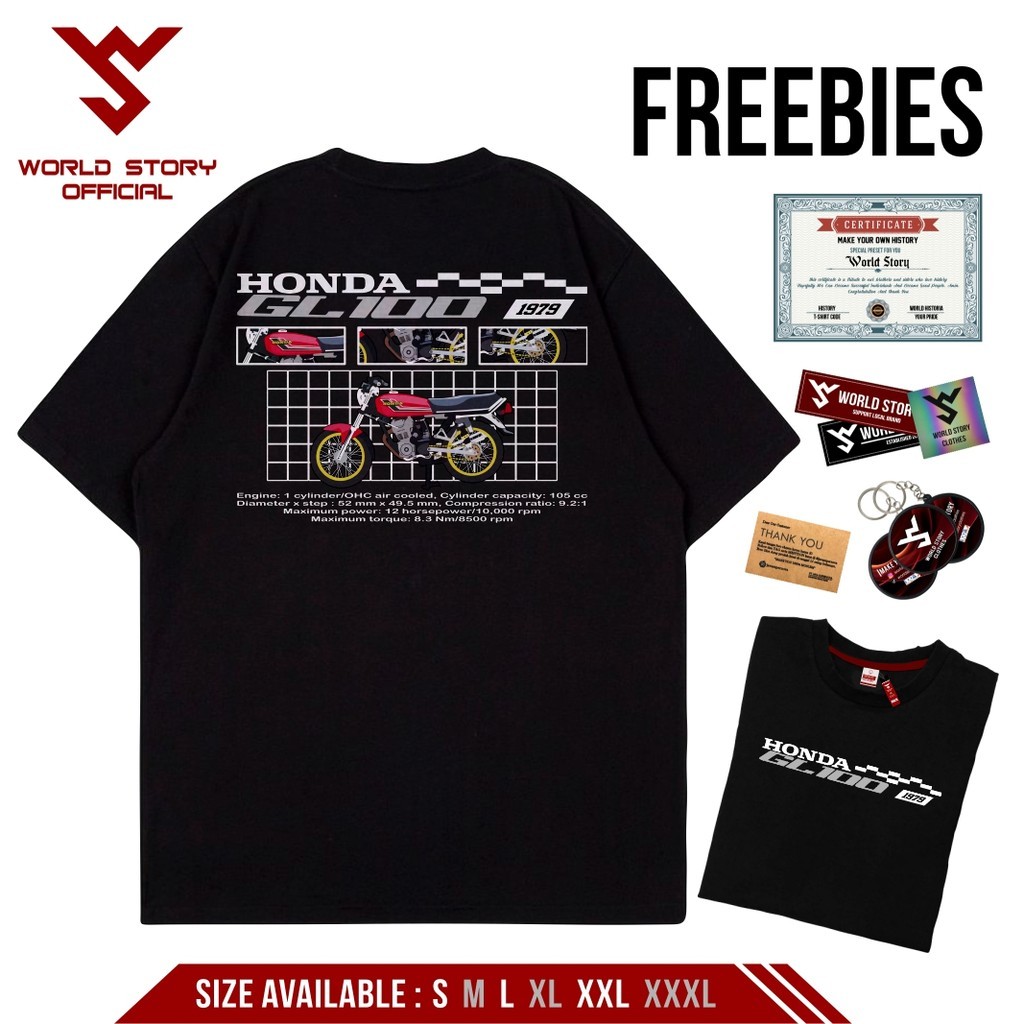 World Story | Kaos Motor GL Pro GL Max KODE GL 100