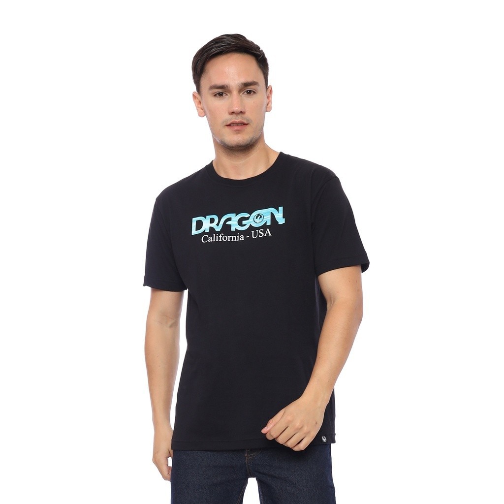 Dragon Kaos Lengan Pendek Pria Drakley Planet Surf Baju T-shirt
