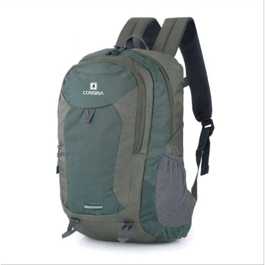 Daypack 25 Liter Tas Backpack Pria Wanita Tas Ransel Laptop Tas Sekolah Unisex Free Raincover