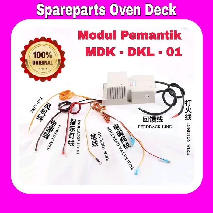 Modul Pemantik Oven Roti Oven Deck Merk : MDK DKL-01