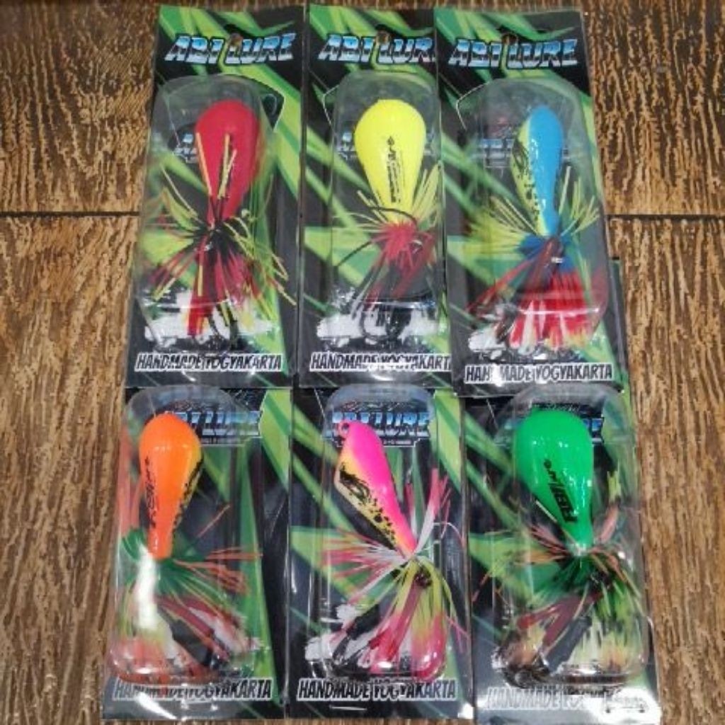 Arsya Gallery Fishing Abi Lure Jump Frog Oval 4cm Jumpfrog