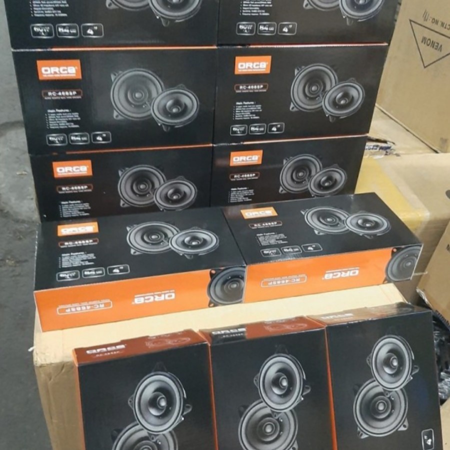 (Jack mesin) Speaker Mobil 4 Inch Universal Orca RC 468SP
