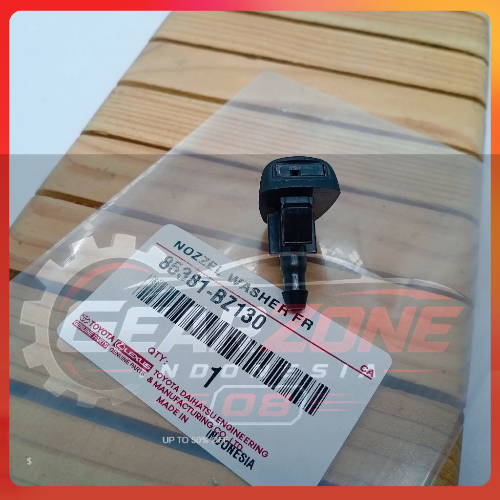 Nozzle Nosel Semprotan Air + Selang Wiper Depan Kaca Wiper All New Avanza Xenia Veloz Agya Ayla Rush