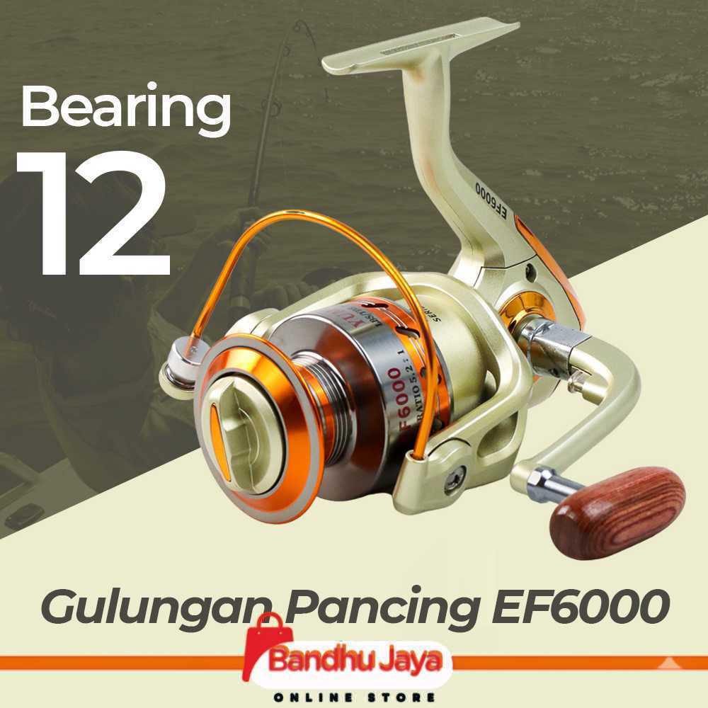 YUMOSHI REELSKING Reel Pancing Spinning 12 Ball Bearing - EF6000