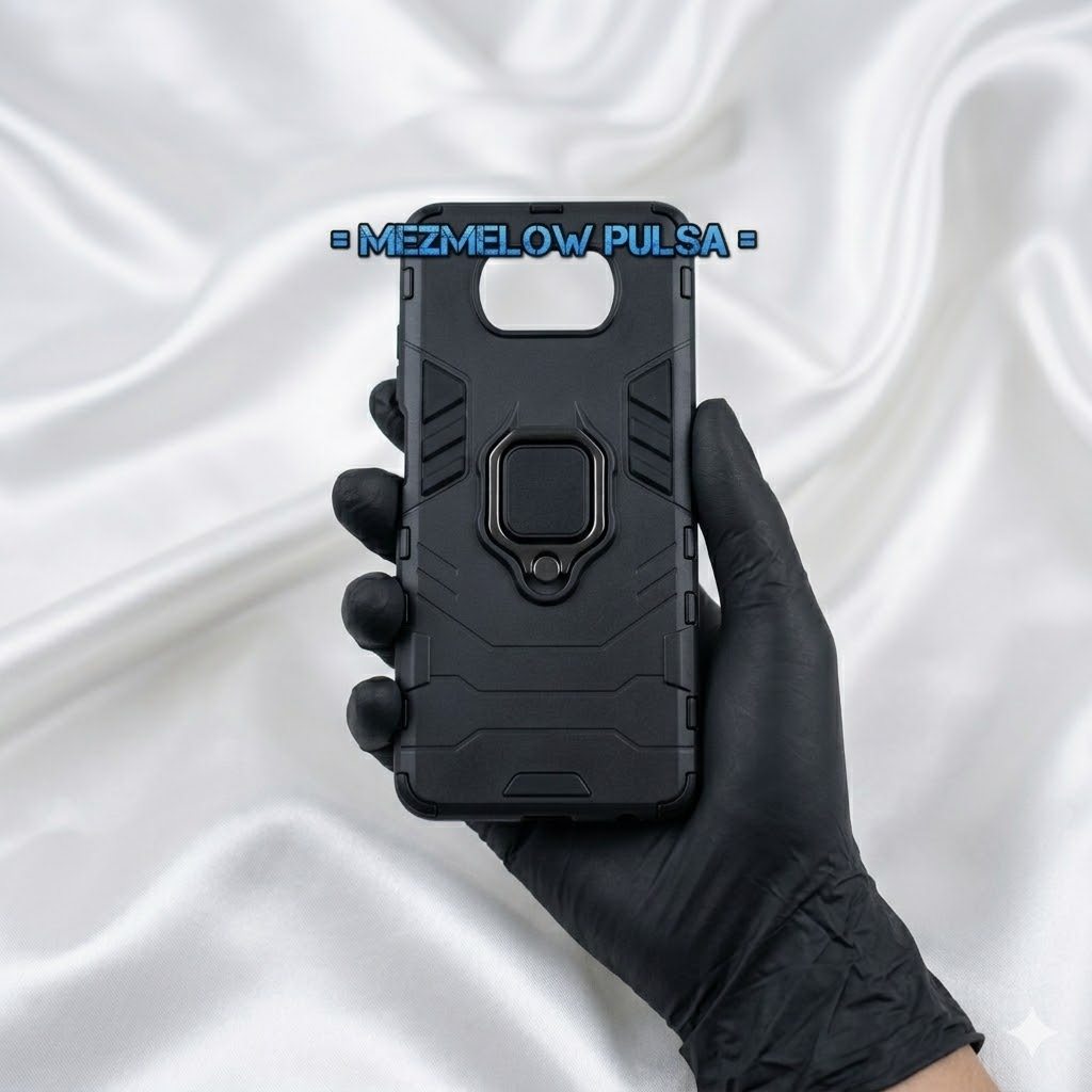 Hard Case Ring Tebal Magnet Stand Case Armor Case XIAOMI POCO X3 NFC / POCO X3 PRO - Gambar 2