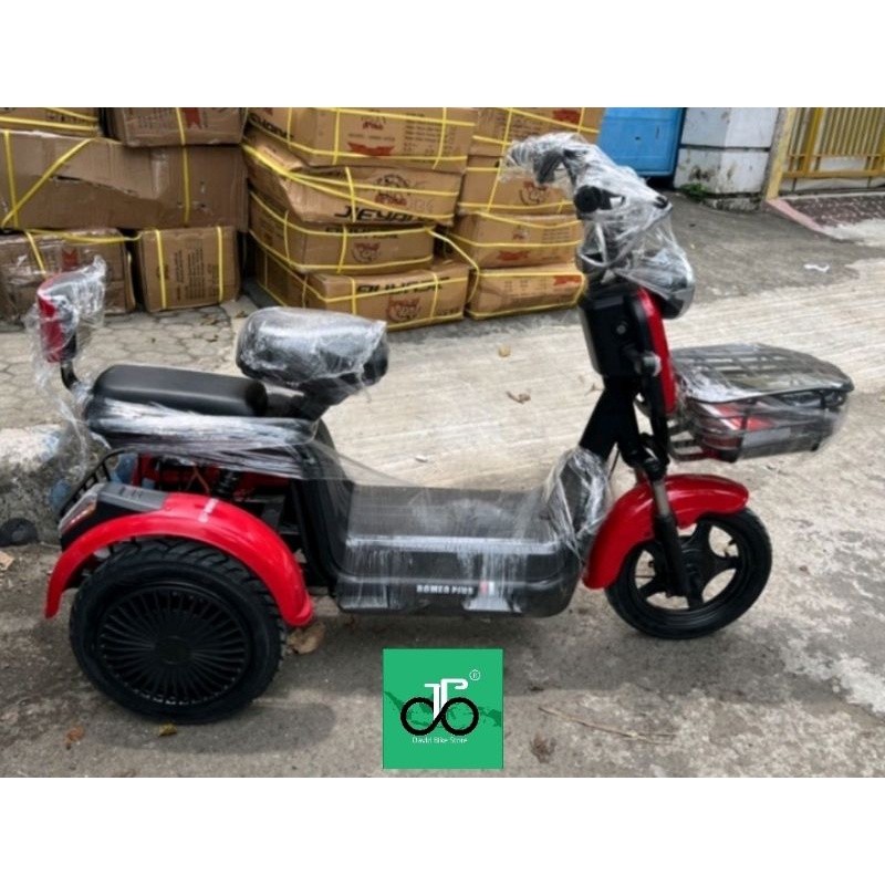 Sepeda Listrik Uwinfly Romeo Plus + (New, Generasi TERBARU) roda 3