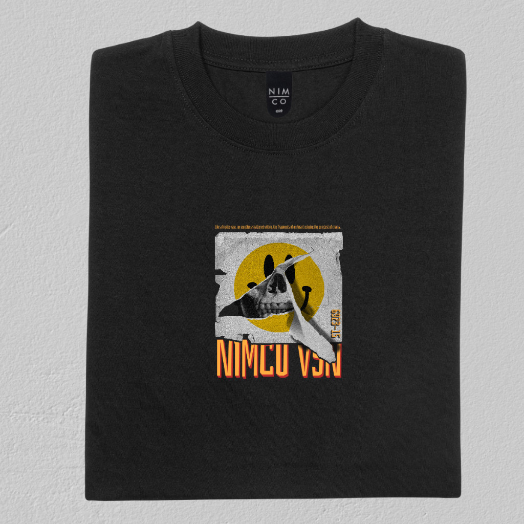 Kaos Nimco Vision 6923 VSN15 - Kaos pria distro original 100%