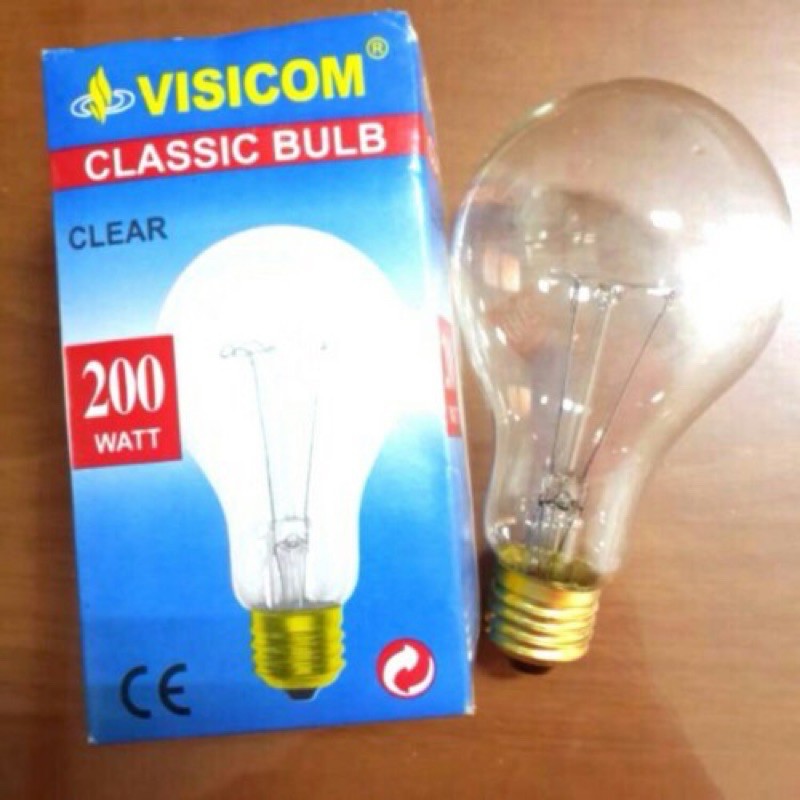 Lampu Pijar 200 Watt Visicom