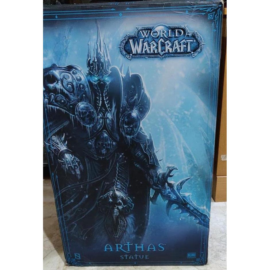 Sideshow World of Warcraft Lich King Arthas Menethil Statue