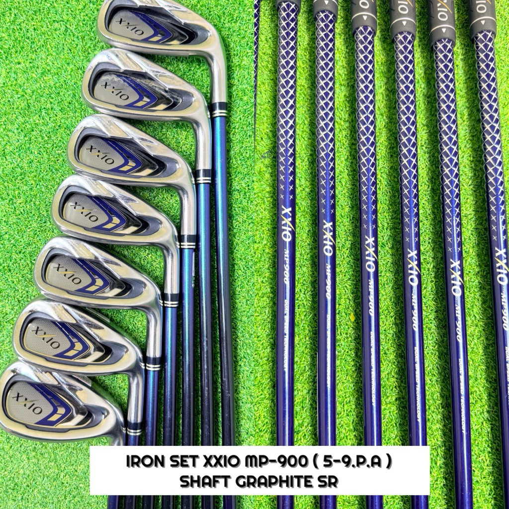Stick Golf Iron Set XXIO MP-900 Bekas Original – Shaft Graphite Fleks SR Second 7 Pcs