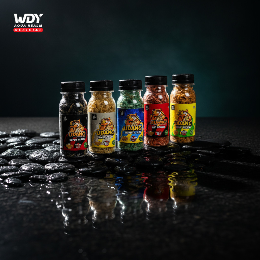 Pakan Ikan Udang Warna Kering Pakan Ikan Channa Maru Predator YS Auranti Limbata Pulchra - 15gr WDY