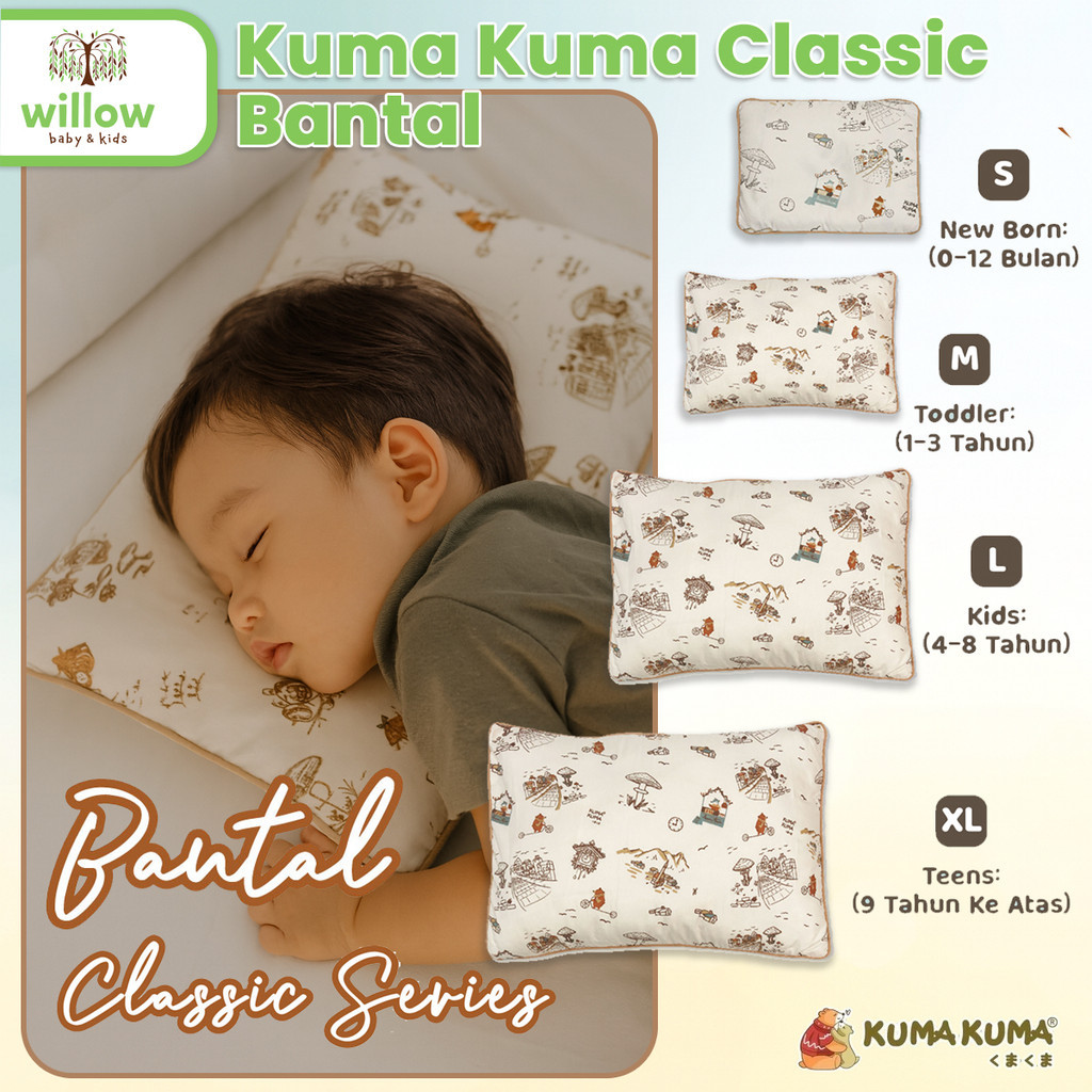 Bantal Kepala - Kuma Kuma Classic Bantal