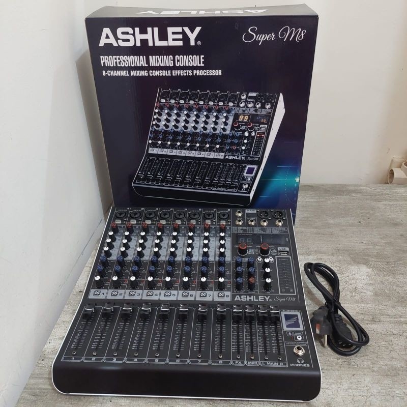 Mixer Audio 8 Channel Ashley Super M8