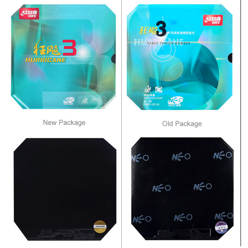 DHS Hurricane 3 NEO 37 Degrees soft HURRICANE 3 Table Tennis Rubber Hurricane3 Pipsin Ping Pong Spon