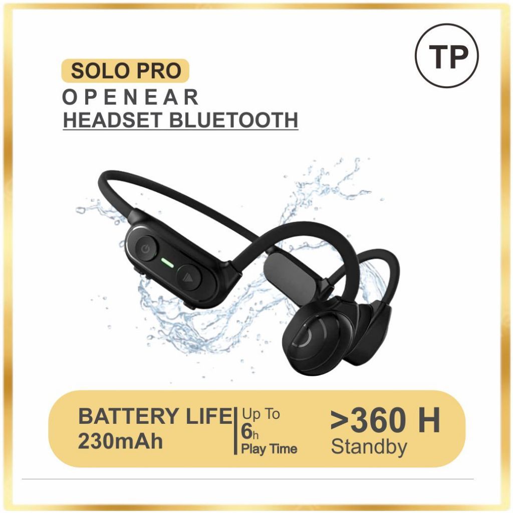Headphones TP Wireless Bluetooth Sport Open Ear Solo Pro Original