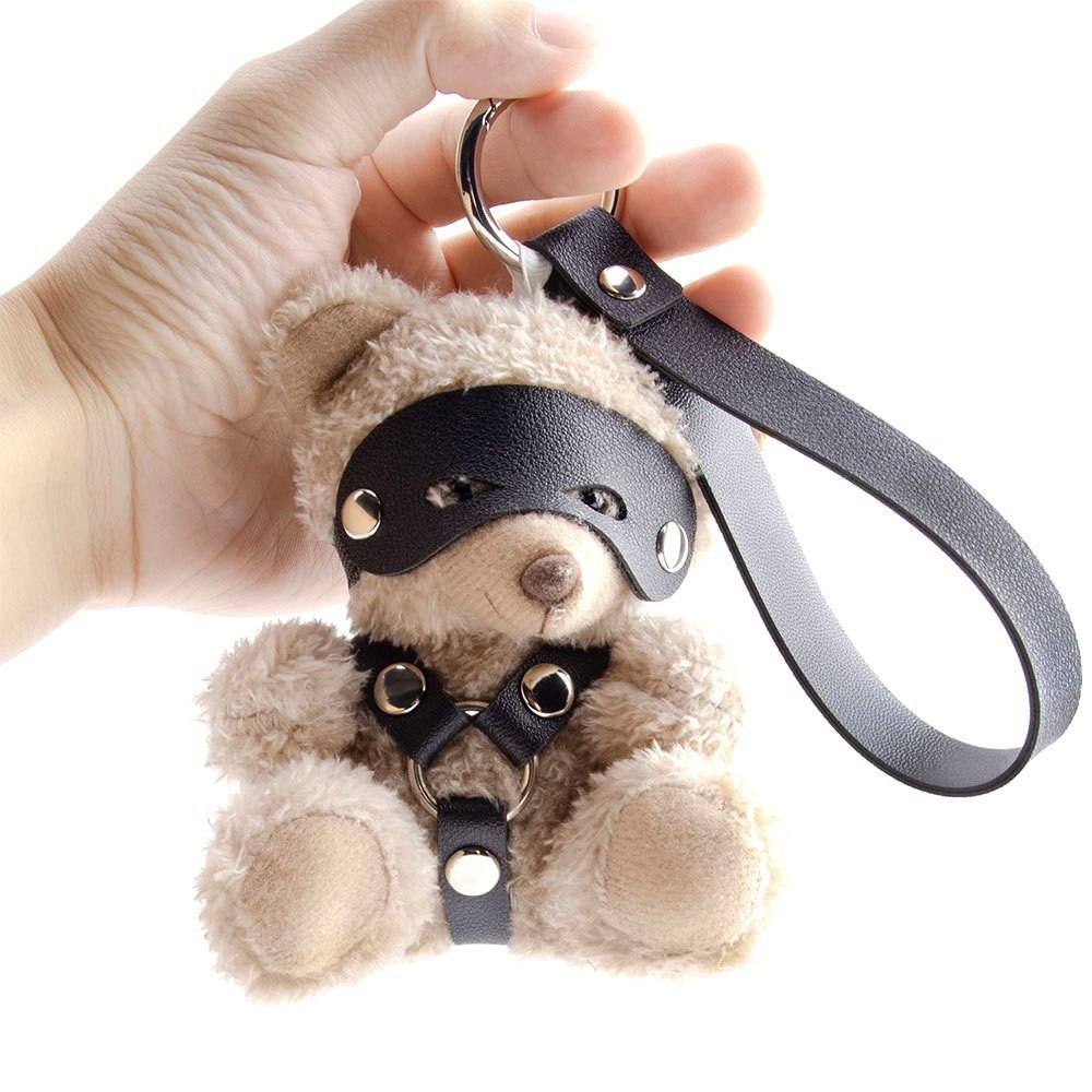 Adult Sex Toys BDSM Eye Mask Restraint Bear Binding Position Toy Bear Couple Keychain Pendant Wholes