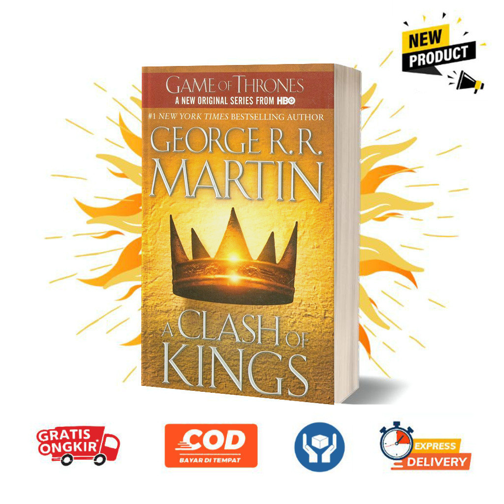 A Clash of Kings by George R. R. Martin (English)