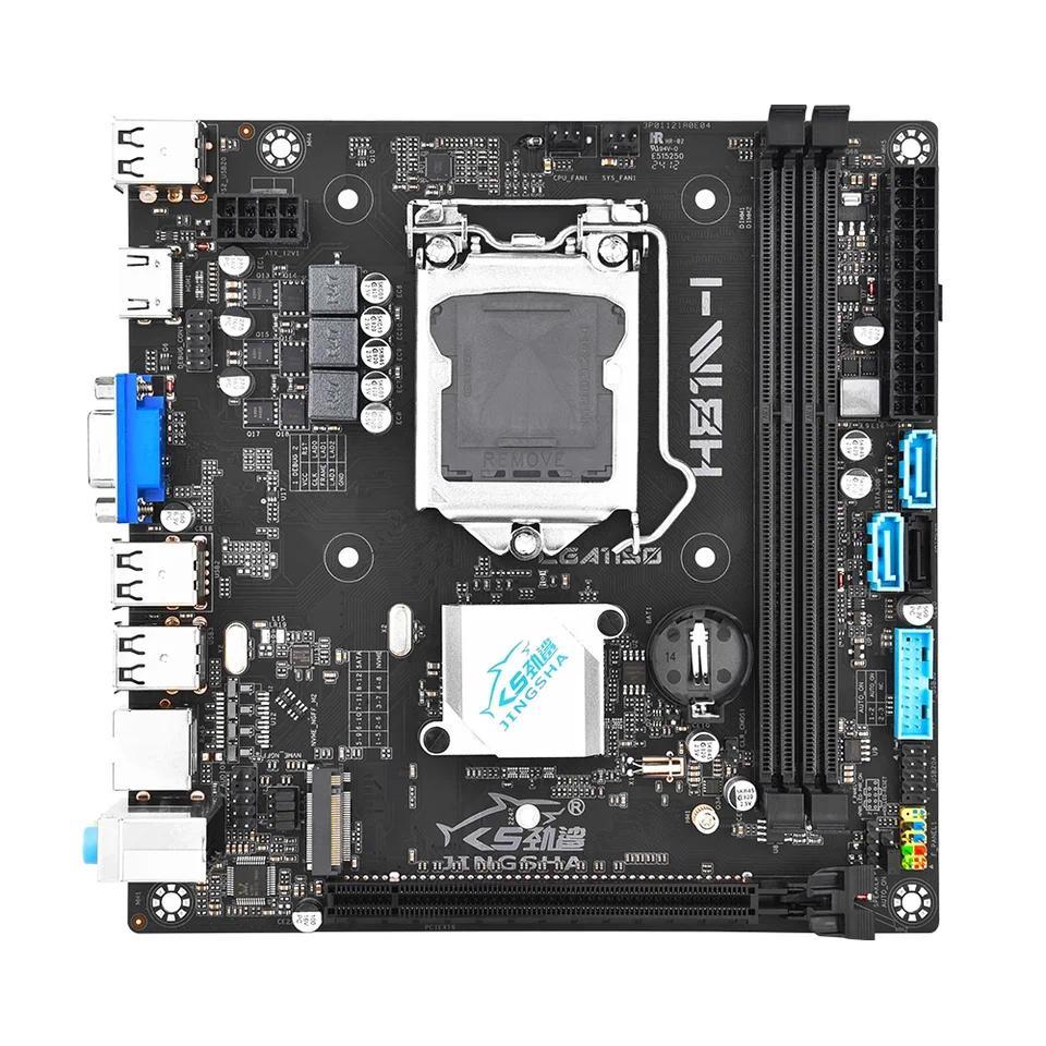 JINGSHA H81 itx Motherboard processor and memory kit core i3 4150 + 8GB RAM placa mae LGA 1150 ddr3 
