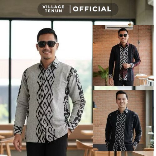 KEMEJA BATIK PRIA KONDANGAN | KEMEJA PRIA KANTOR | KEMEJA ACARA FORMAL | KEMEJA NATAL