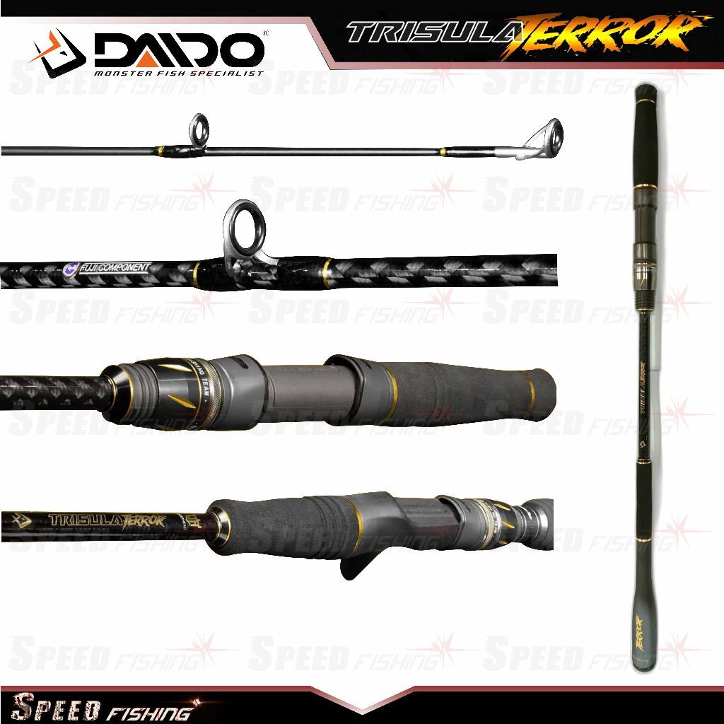 Joran Pancing Daido Trisula Terror 180cm Spinning Jigging