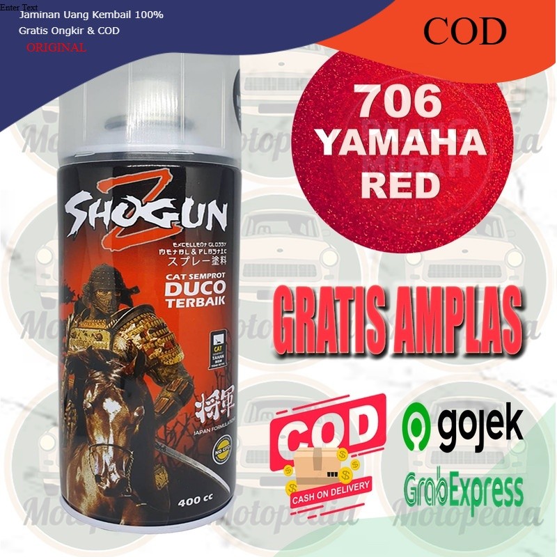 Cat Semprot Jepang Cat Semprot Pilok Pilox Pylox Shogun Z Merah Yamaha Red Marun Maroon 706