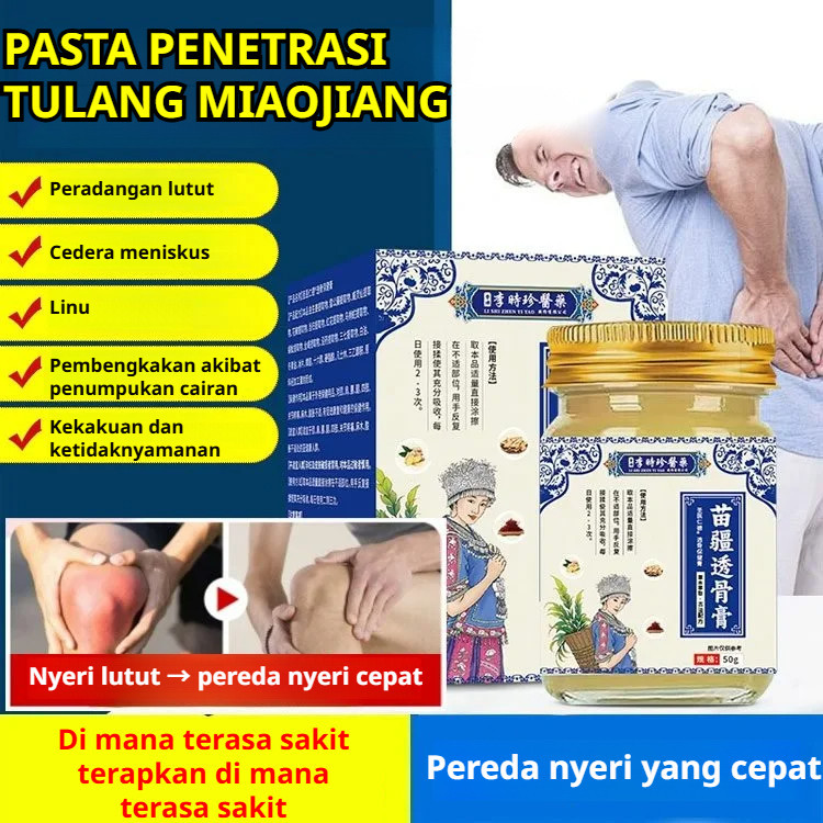 Relief Cepat Nyeri Otot  Krim Herbal Penetrasi Tulang / Pereda Pegal Linu / Obat Nyeri Sendi / Koyo 