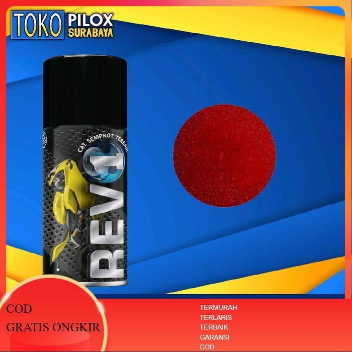 Spray Paint JAPAN Formula Cat Semprot Pilox Acrylic Otomotif Candy Tone Revo Rev1 Honda Red 701 - 70