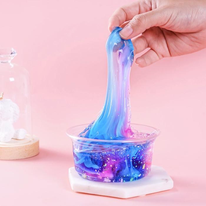Helmin PETshop SLIME GALAXY MASTERPIECE 500ML by CFORCLOVER / avalanche keren grosir - Galaxy