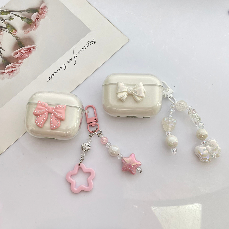 Clear Earphone Case For Realme Buds T310 T300 T110 T100 T01 Silicone Cover with keyian For Realme T1