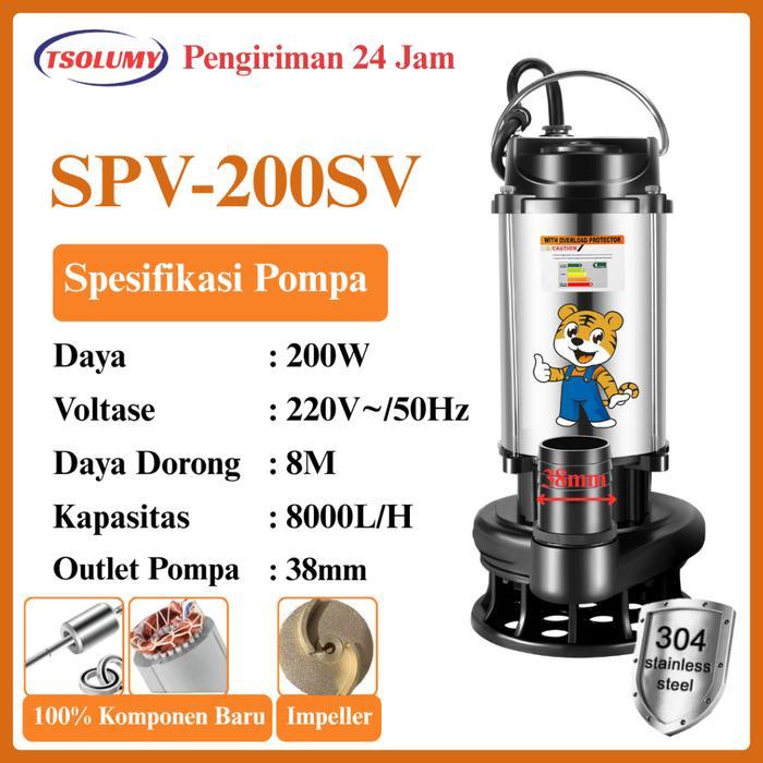 tsolumy SPV-370SV Pompa Celup