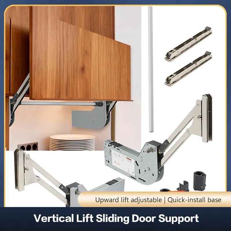 Vertical Lift Flip Cabinet Door Gas Spring Hydraulic Buffer Stop Anywhere Translation Support Rod Up